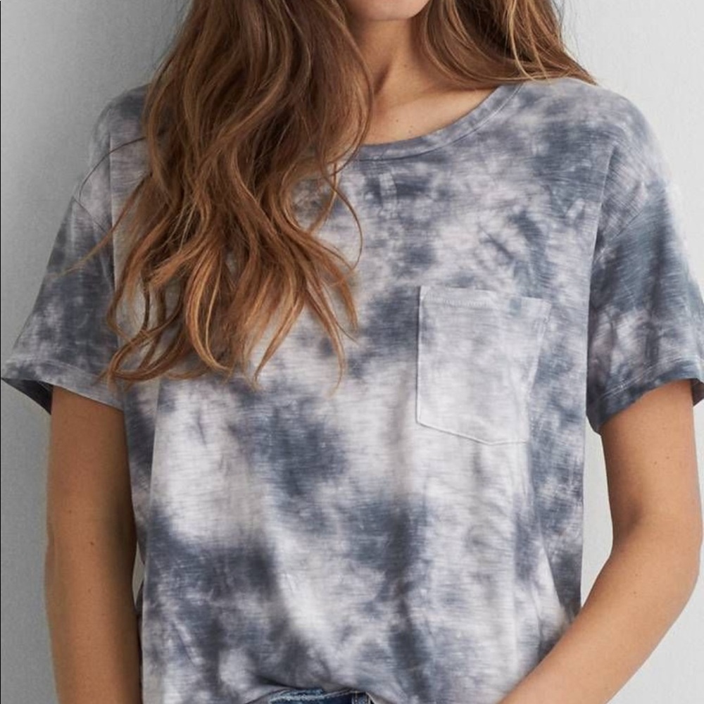 American Eagle Soft and Sexy Tie Dye Tee